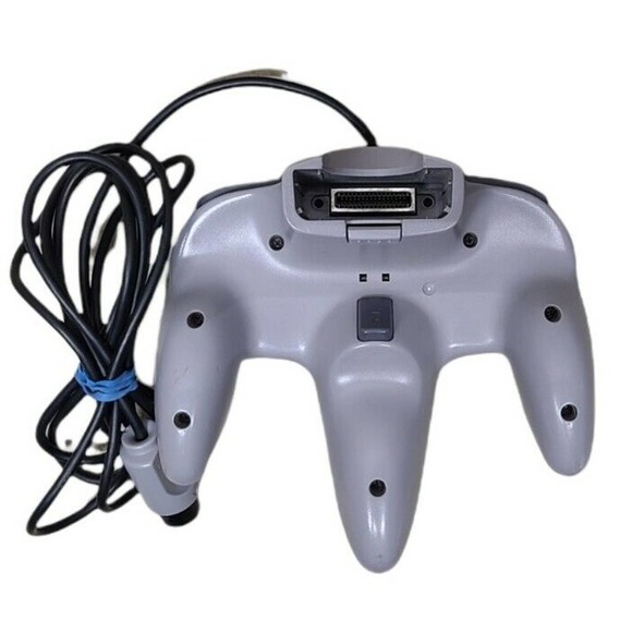 Nintendo 64 N64 Original OEM Controller Gray Authentic Wired (USED) R3S3 - Picture 2 of 2